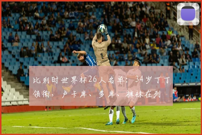 比利时世界杯26人名单：34岁丁丁领衔，卢卡库、多库、裤袜在列