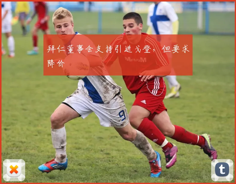 拜仁董事会支持引进戈登，但要求降价